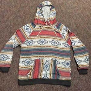 Aztec/Tribal Design Hoodie